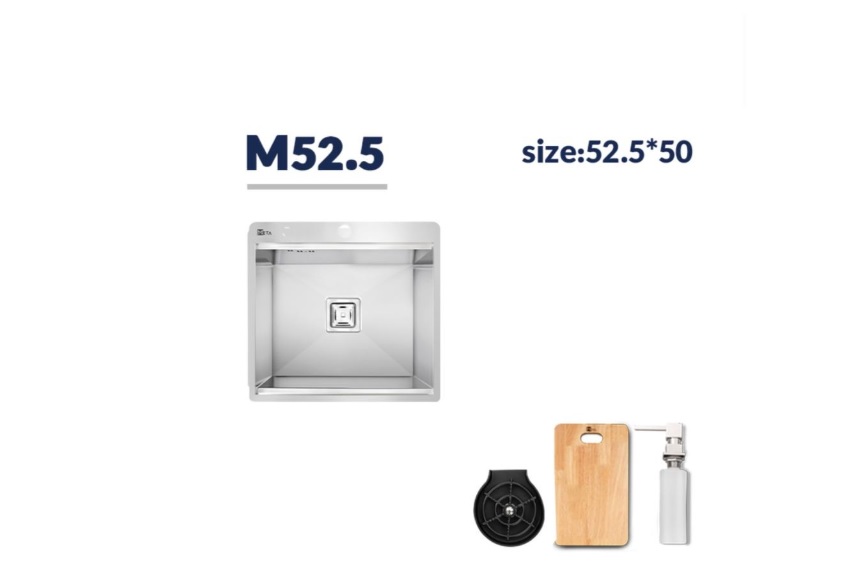 سینک توکار متا مدل M52.5