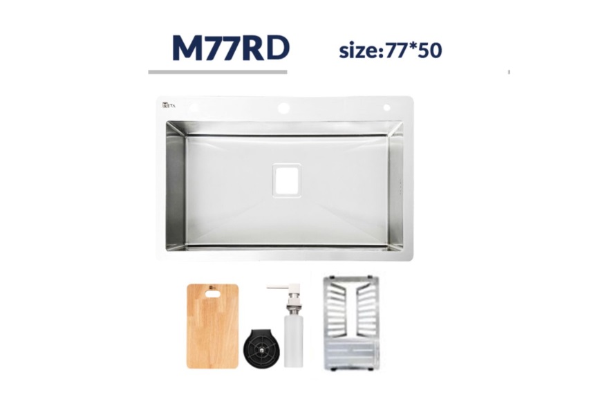 سینک توکار متا مدل M77RD