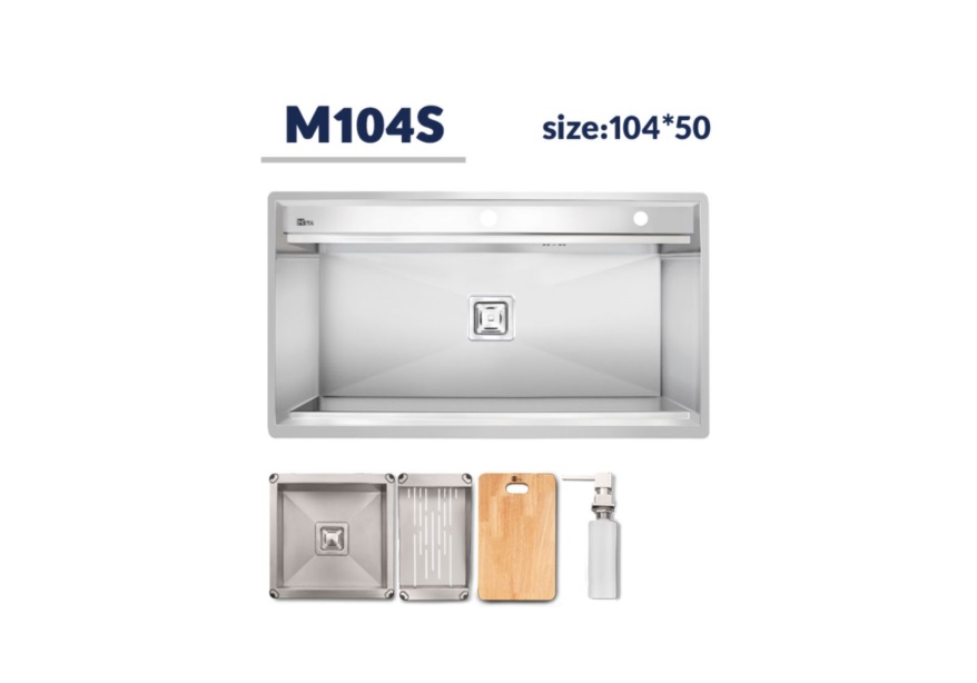 سینک توکار پله دار متا مدل M104S