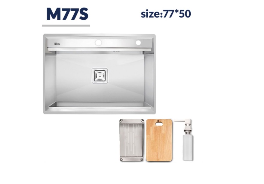 سینک توکار پله دار متا مدل M77S